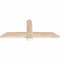 Ekena Millwork Eugene Smooth Timber Gable Bracket, Douglas Fir, 36"W x 15"H x 1 1/2"D x 3 1/2"F, 10/12 Pitch GBW036X15X0204EUG00SDF - alternate 5